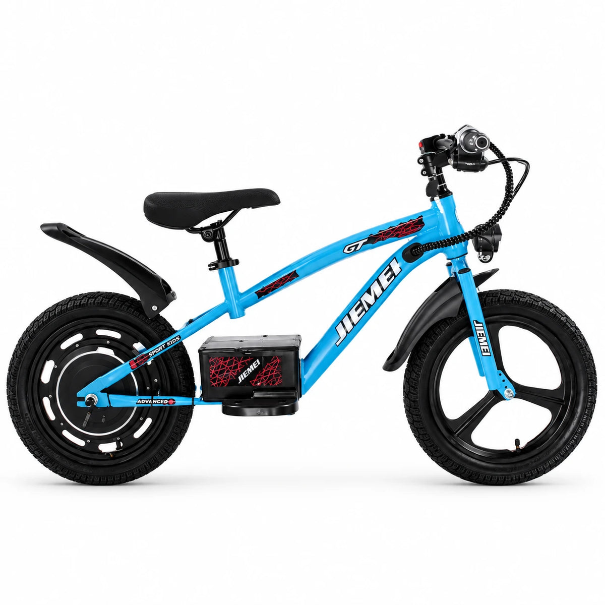 Biçikletë Elektrike 24V 300W për Fëmijë 5–12 Vjeç me Rrota 16″