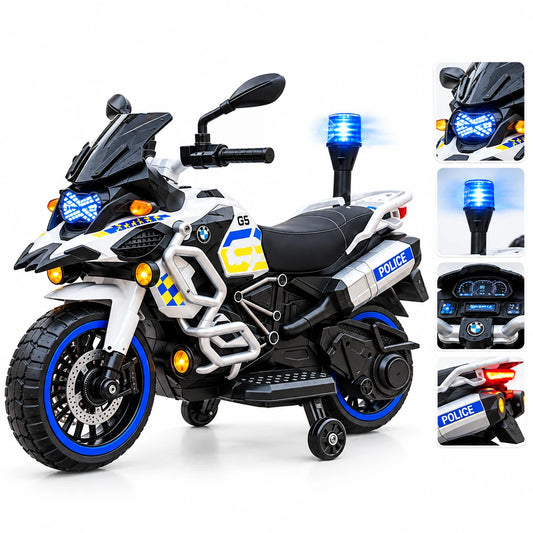 BMW GS 1250 – Motor Elektrik 12V për Fëmijë me Drita Rrotative dhe Alarm