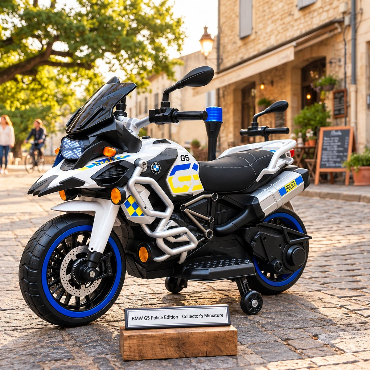 BMW GS 1250 – Motor Elektrik 12V për Fëmijë me Drita Rrotative dhe Alarm