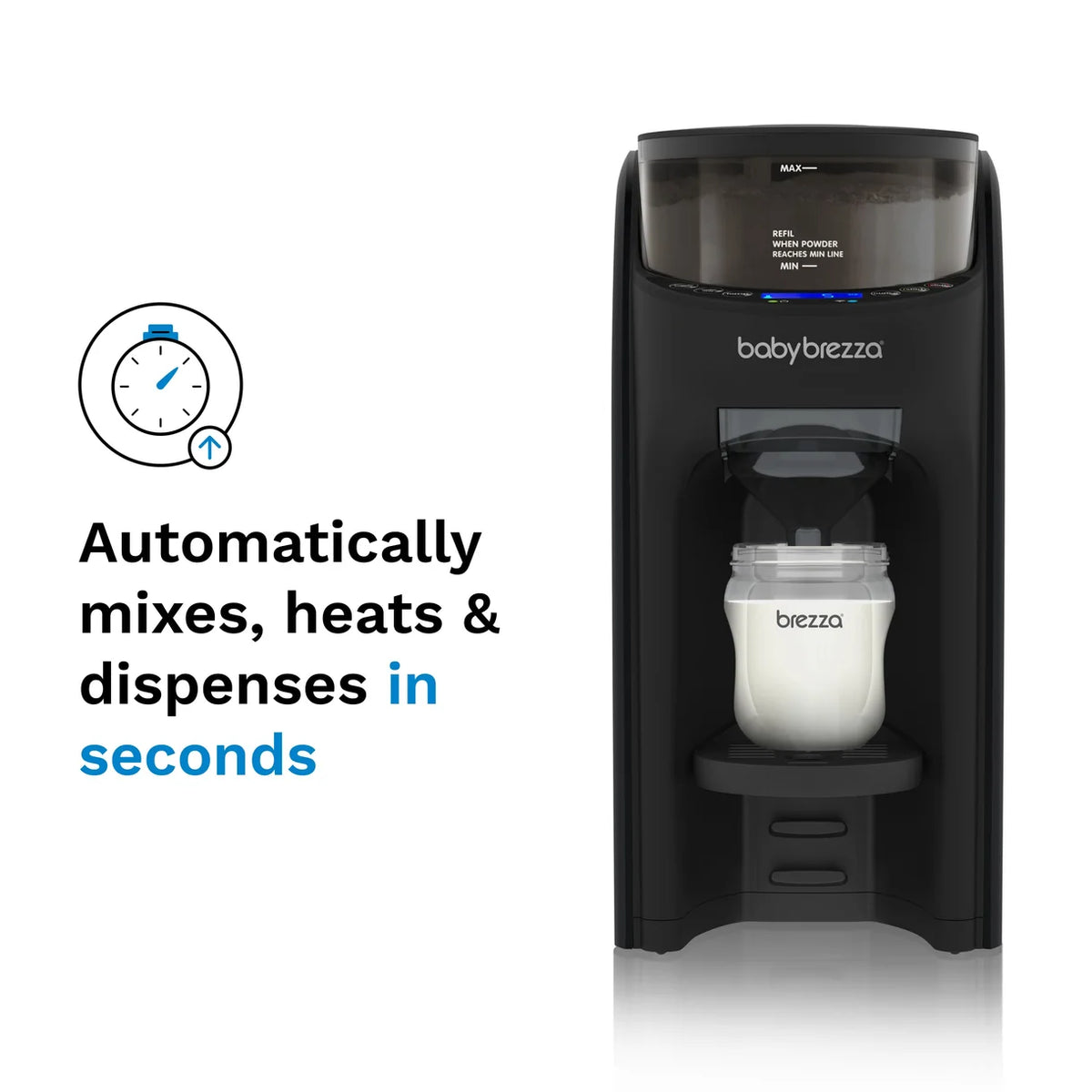 Baby Brezza Formula Pro Advanced V2 – Përgatitës Automatik i Qumështit Formulë