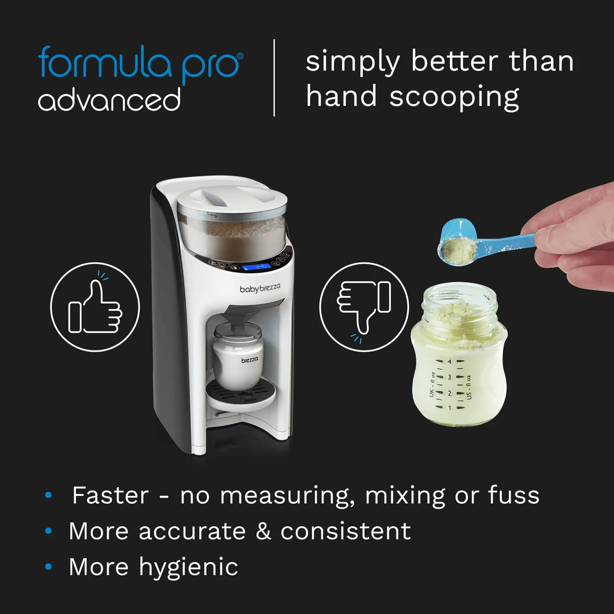 Baby Brezza Formula Pro Advanced V2 – Përgatitës Automatik i Qumështit Formulë