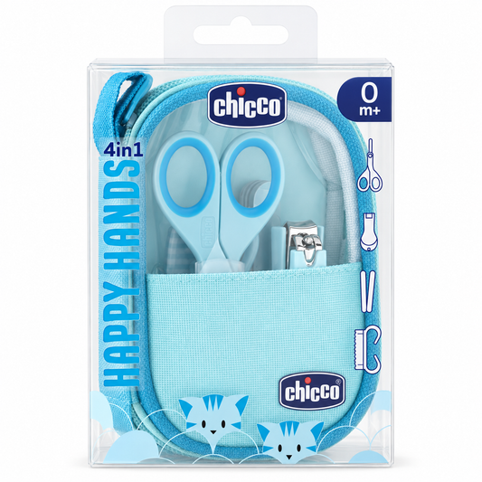 Chicco Happy Hands – Set për Manikyrin e Bebes