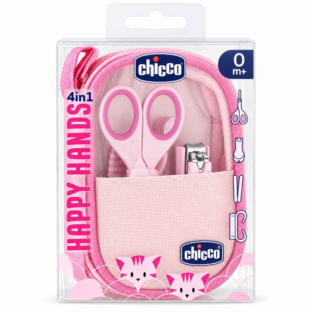 Chicco Happy Hands – Set për Manikyrin e Bebes