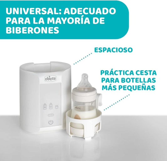 Chicco Home–Travel – Ngrohës për Biberon dhe Ushqim, 3 Programe, 220 W