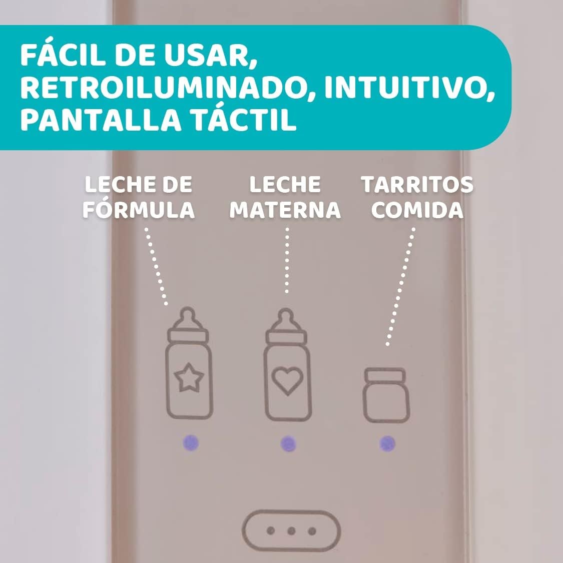 Chicco Home–Travel – Ngrohës për Biberon dhe Ushqim, 3 Programe, 220 W