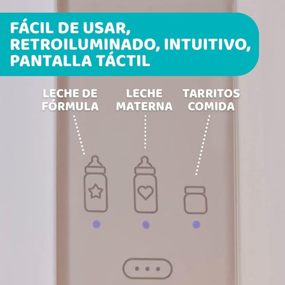 Chicco Home–Travel – Ngrohës për Biberon dhe Ushqim, 3 Programe, 220 W