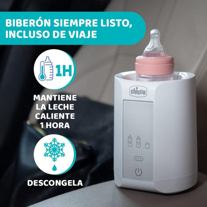 Chicco Home–Travel – Ngrohës për Biberon dhe Ushqim, 3 Programe, 220 W