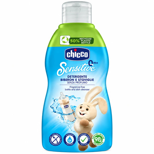 Chicco Pastrues për Shishe, Biberonë dhe Enë të Bebes – Baby Bottle Cleaner 300 ml