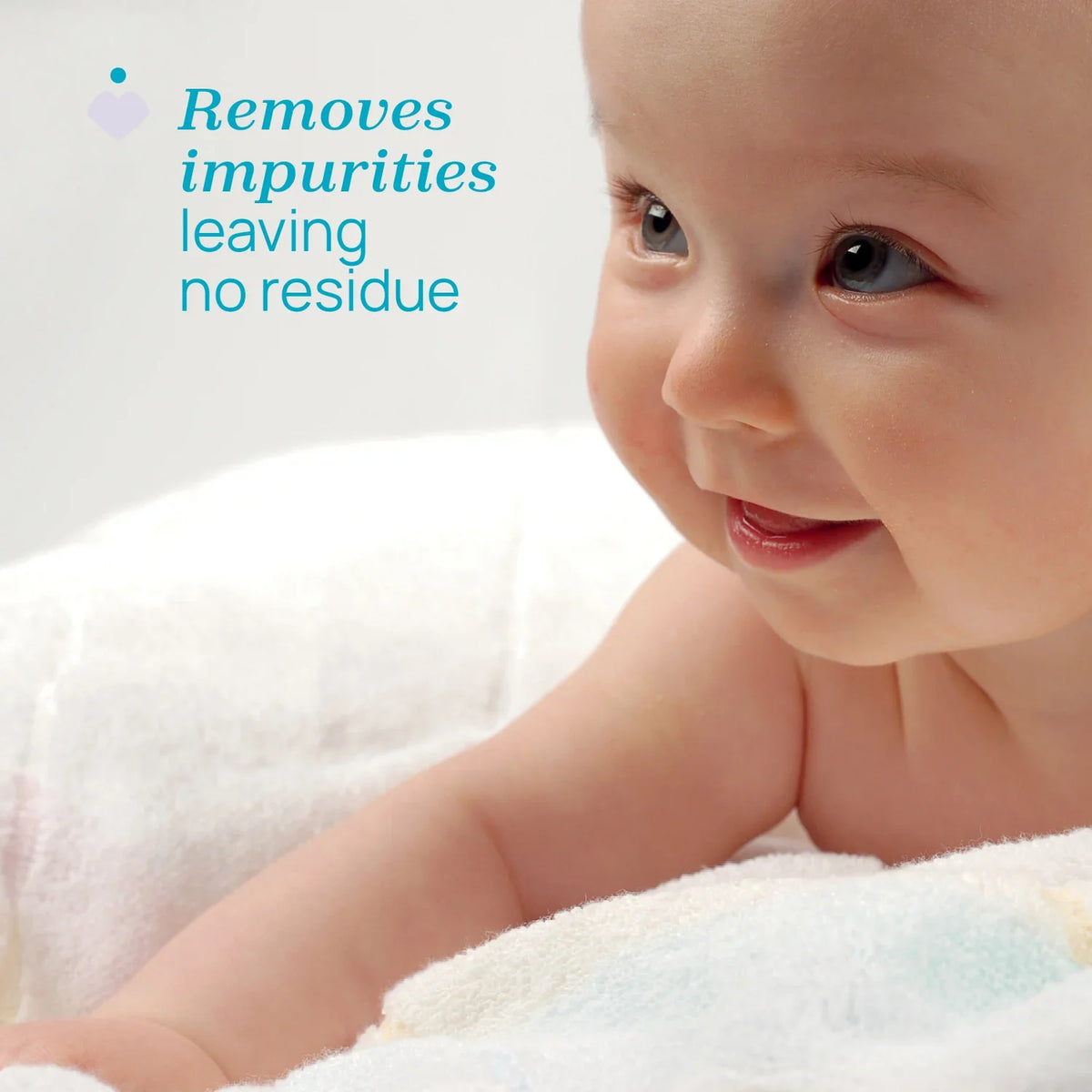 Chicco Soft Cotton Square – Pambuk i Butë Katror për Bebe 0M+ – foto 4