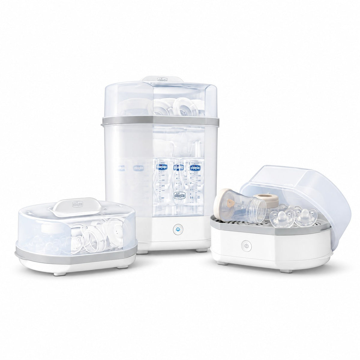 Chicco SterilNatural 3-në-1 – Sterilizues Elektrik
