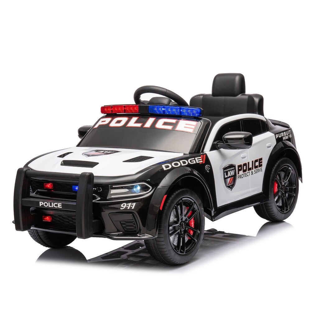 Dodge Charger SRT Police 12V – Makinë Elektrike Policie për Fëmijë me Telekomandë, Drita LED dhe Sirenë