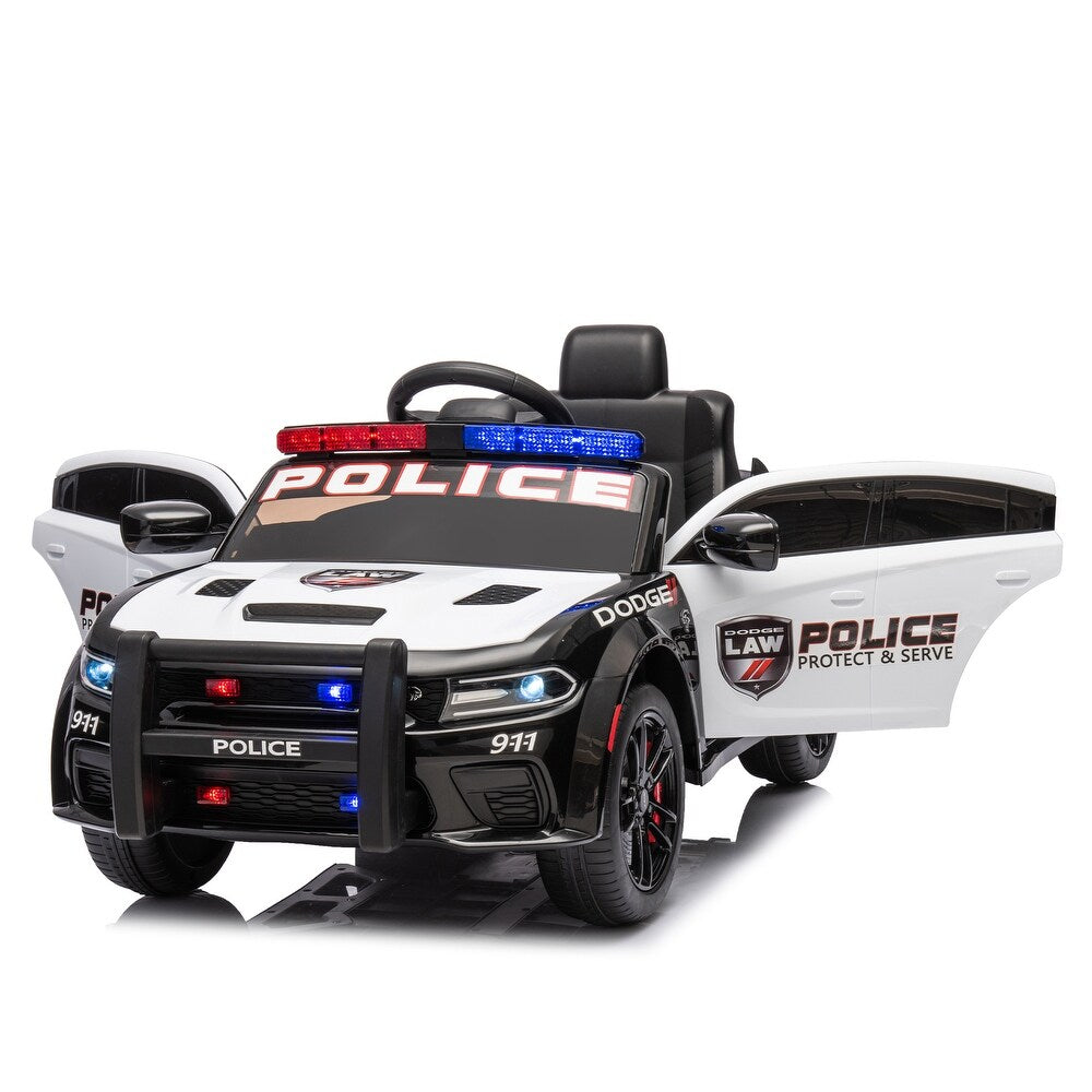 Dodge Charger SRT Police 12V – Makinë Elektrike Policie për Fëmijë me Telekomandë, Drita LED dhe Sirenë