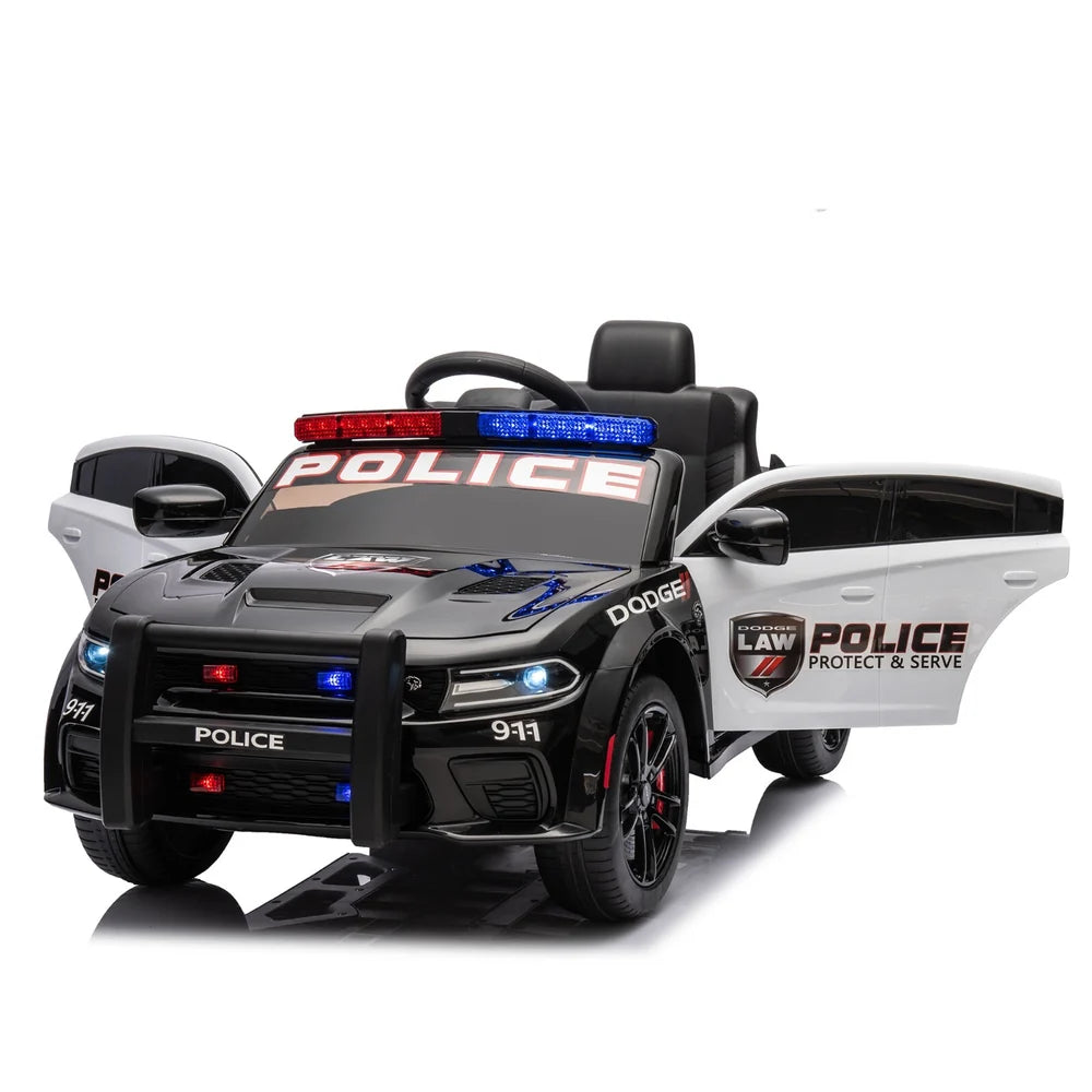 Dodge Charger SRT Police 12V – Makinë Elektrike Policie për Fëmijë me Telekomandë, Drita LED dhe Sirenë