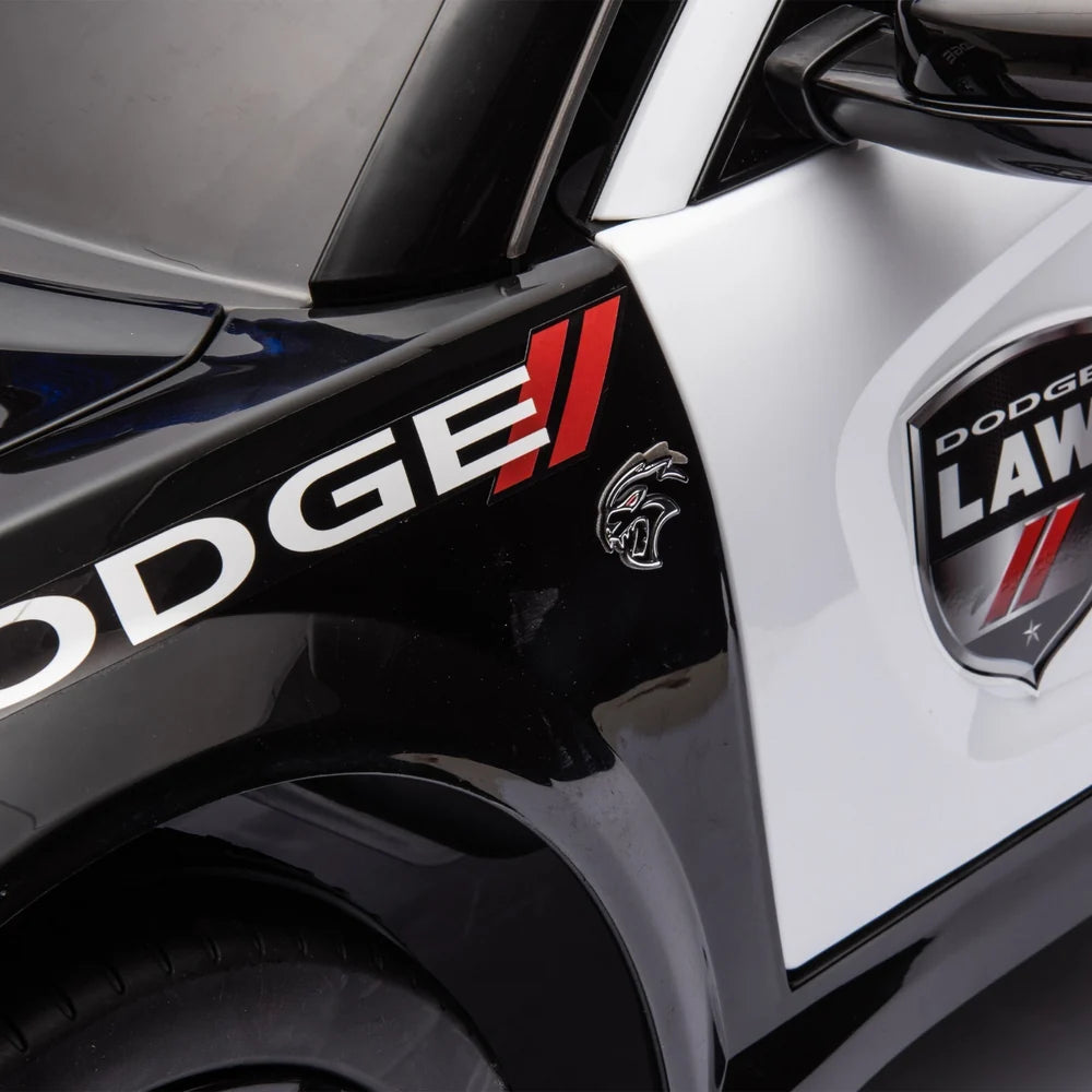 Dodge Charger SRT Police 12V – Makinë Elektrike Policie për Fëmijë me Telekomandë, Drita LED dhe Sirenë