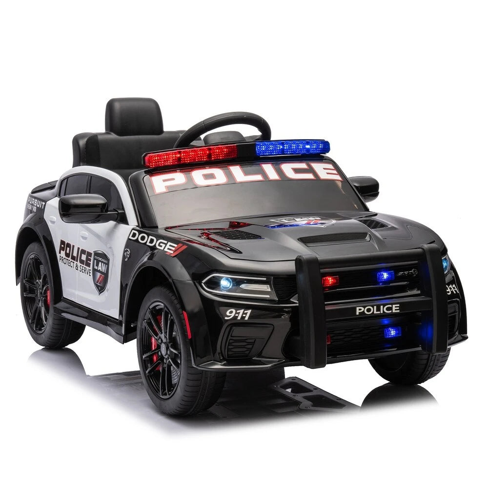 Dodge Charger SRT Police 12V – Makinë Elektrike Policie për Fëmijë me Telekomandë, Drita LED dhe Sirenë