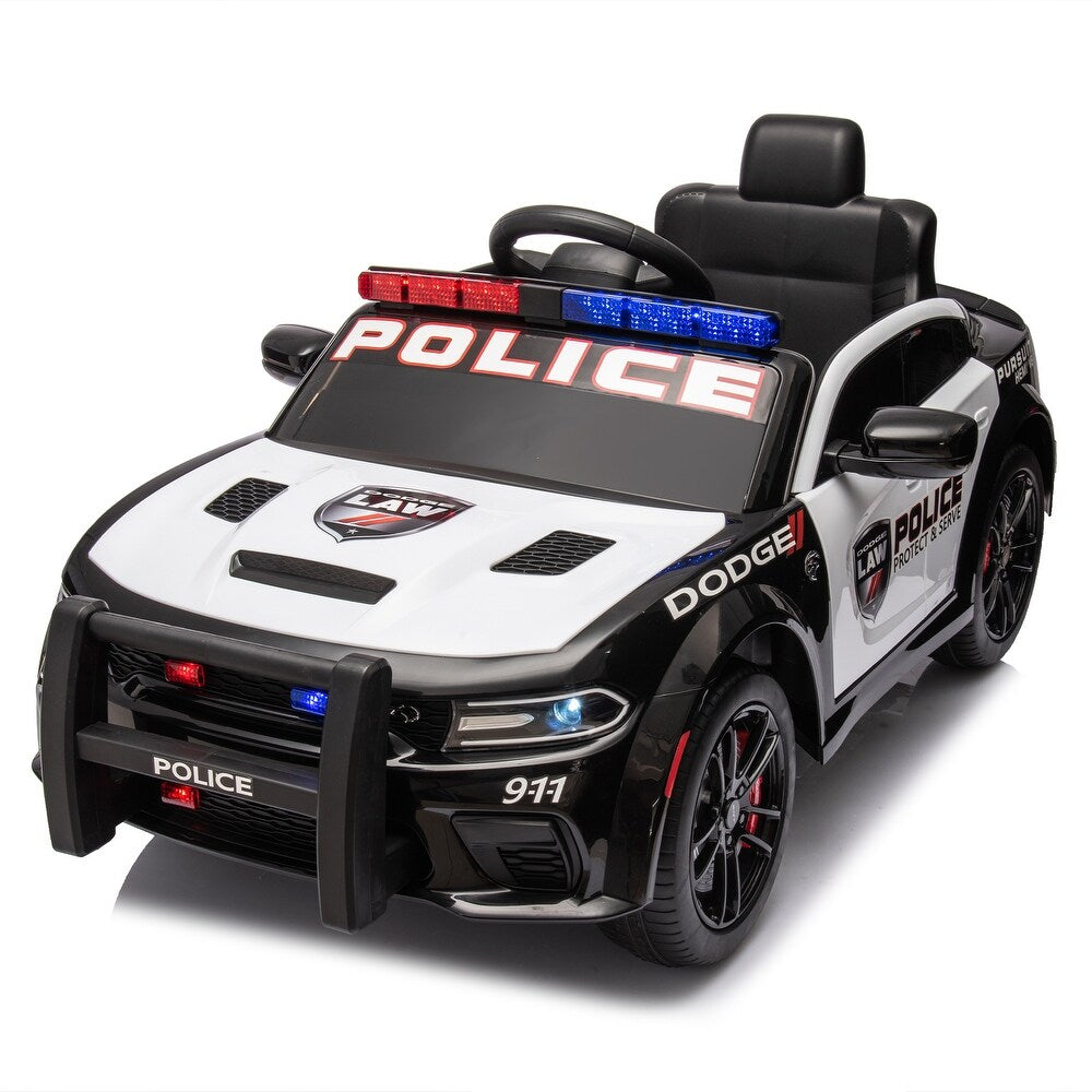 Dodge Charger SRT Police 12V – Makinë Elektrike Policie për Fëmijë me Telekomandë, Drita LED dhe Sirenë