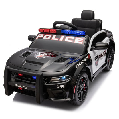 Dodge Charger SRT Police 12V – Makinë Elektrike Policie për Fëmijë me Telekomandë, Drita LED dhe Sirenë