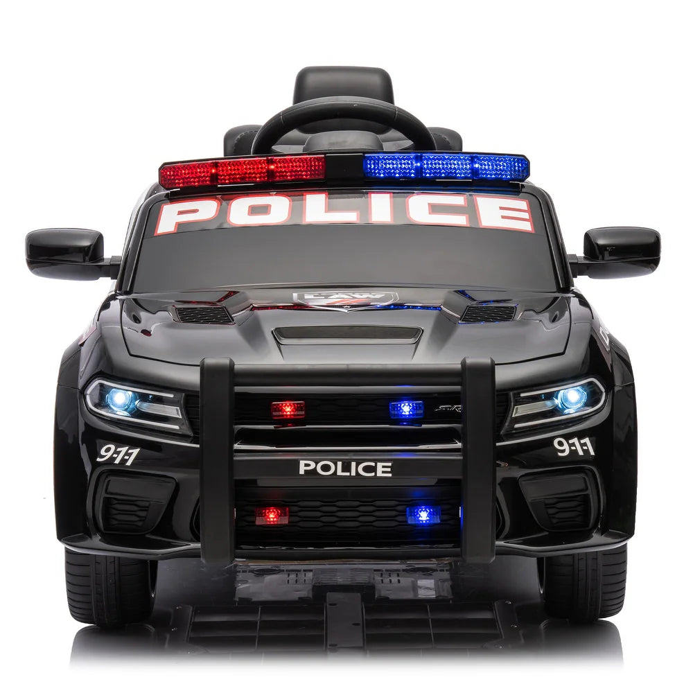 Dodge Charger SRT Police 12V – Makinë Elektrike Policie për Fëmijë me Telekomandë, Drita LED dhe Sirenë