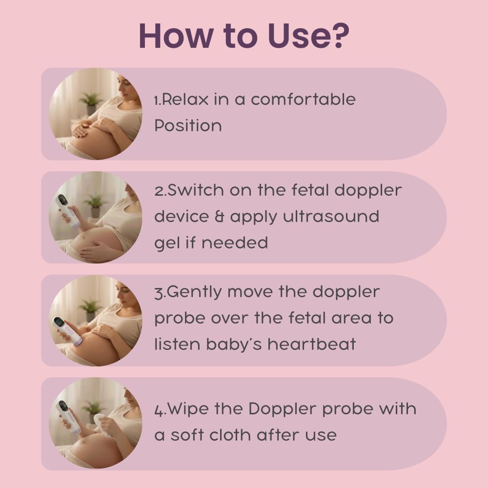 Aparat për Dëgjimin e Rrahjeve të Zemrës së Bebes – B-Arm Doppler Fetal