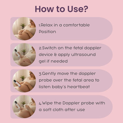 Aparat për Dëgjimin e Rrahjeve të Zemrës së Bebes – B-Arm Doppler Fetal