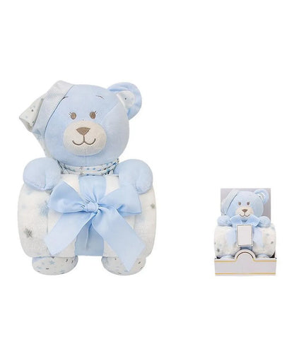 Arush 2-në-1 me Batanije – Set Dhuratë për Bebe 0M+