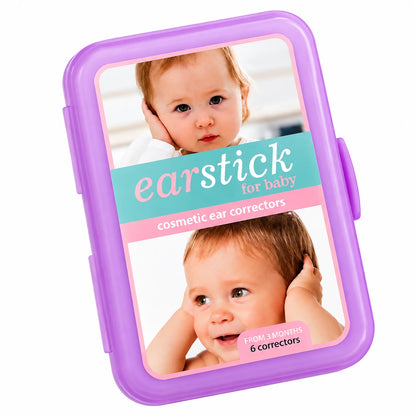 EarFix – Ngjitëse Korrigjuese për Veshët e Bebes, 6 Copë – Hipoalergjike dhe Rezistente ndaj Ujit (3+ Muaj)