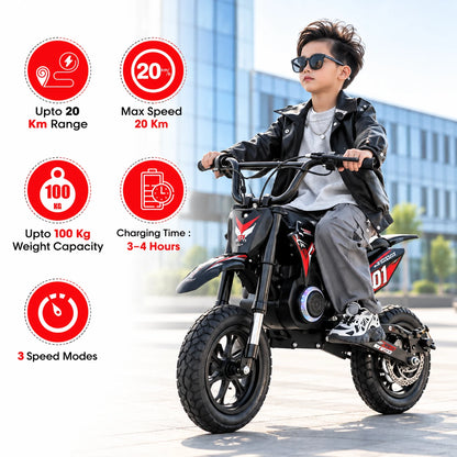 EOX Moto – Motor Elektrik me Bateri Lithium 29.4V, Shpejtësi deri 20 km/h