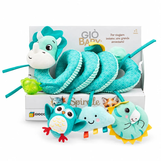 GIO’ Baby De Luxe – Lodër Spirale për Karrocë dhe Ulëse Veture