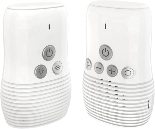 Interfon Audio për Bebe 2.4 GHz – Komunikim Dykahësh dhe Dritë Nate