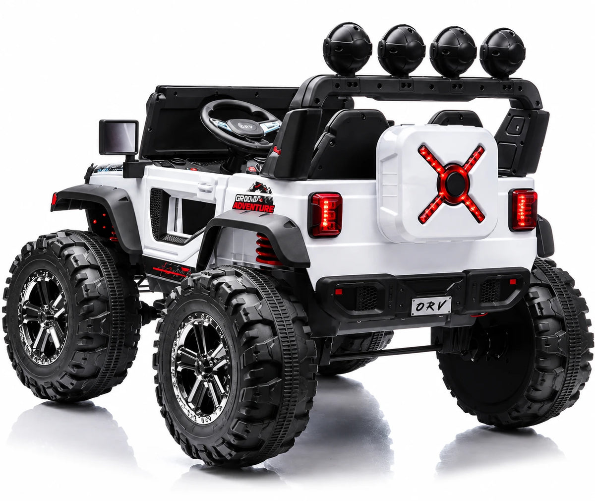 Jeep Off-Road 4x4 Style – Makinë Elektrike për Fëmijë me Drita LED