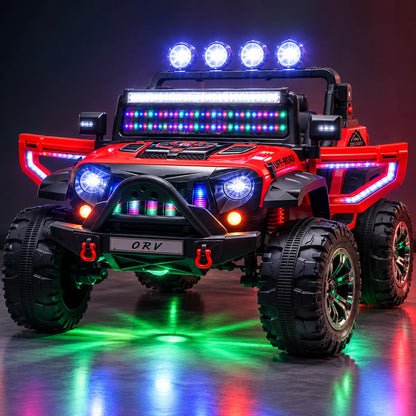 Jeep Off-Road 4x4 Style – Makinë Elektrike për Fëmijë me Drita LED