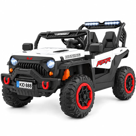 Jeep RZR Off-Road – Makinë Elektrike Sportive për Fëmijë me 2 Ulëse dhe Drita LED