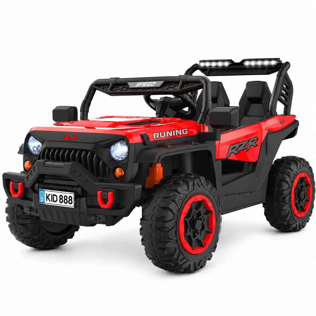 Jeep RZR Off-Road – Makinë Elektrike Sportive për Fëmijë me 2 Ulëse dhe Drita LED