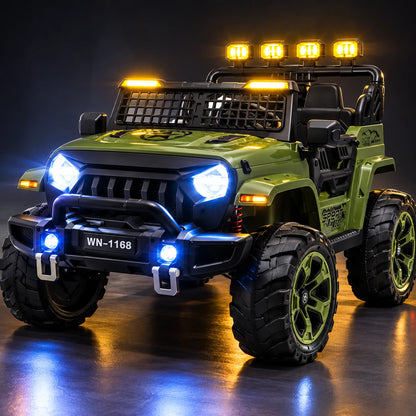 Jeep Wrangler Off-Road 24V – Makinë Elektrike Super e Fuqishme për Fëmijë
