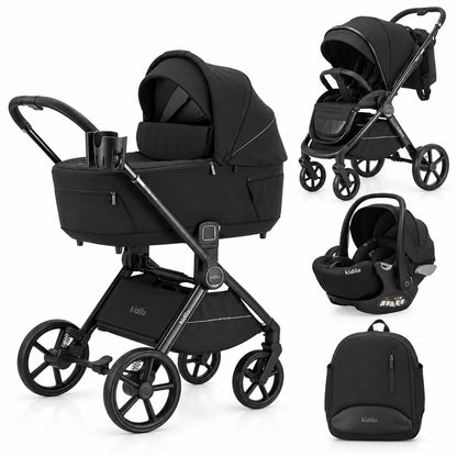 Karrocë Kidilo Ancona – Set 4 në 1 për Bebe