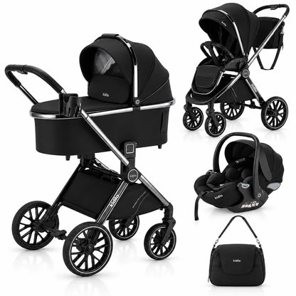 Karrocë Kidilo Genova – Set 4 në 1 për Bebe