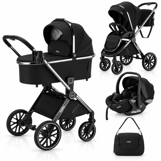 Karrocë Kidilo Genova – Set 4 në 1 për Bebe