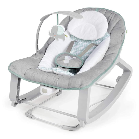 Keep Cozy Ulëse Relaksuese 3-në-1 për Bebe – Luhatëse, Vibruese dhe Ulëse për Fëmijë 0–30 Muaj