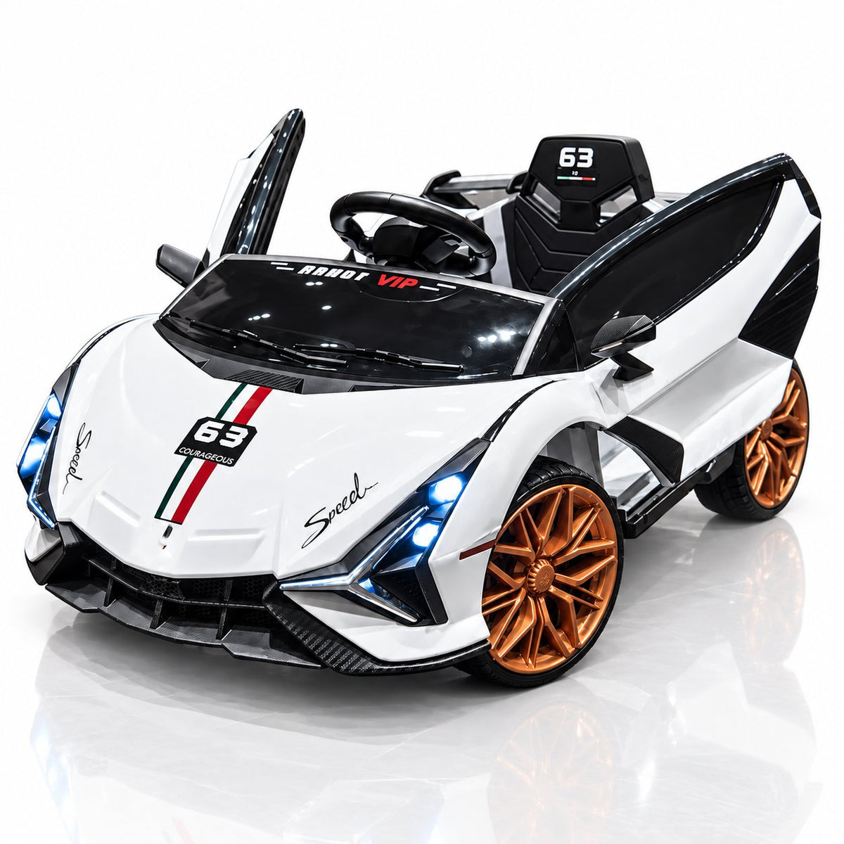Lamborghini 7199 – Veturë Elektrike për Fëmijë me Dy Ulëse