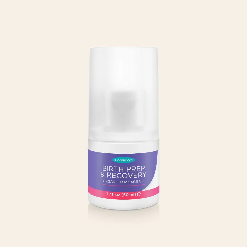 Lansinoh Birth Prep & Recovery Organic Massage Oil – Vaj Organik për Masazh Para dhe Pas Lindjes