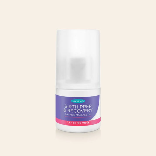 Lansinoh Birth Prep & Recovery Organic Massage Oil – Vaj Organik për Masazh Para dhe Pas Lindjes