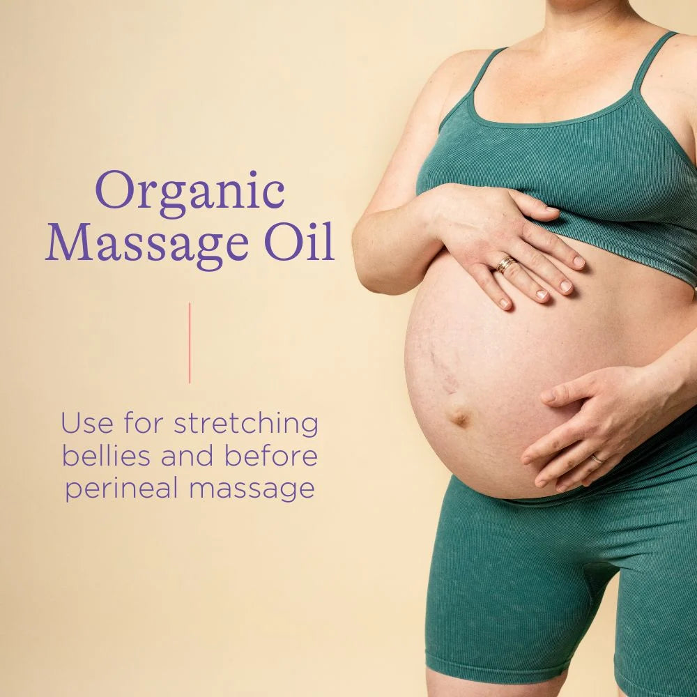 Lansinoh Birth Prep & Recovery Organic Massage Oil – Vaj Organik për Masazh Para dhe Pas Lindjes