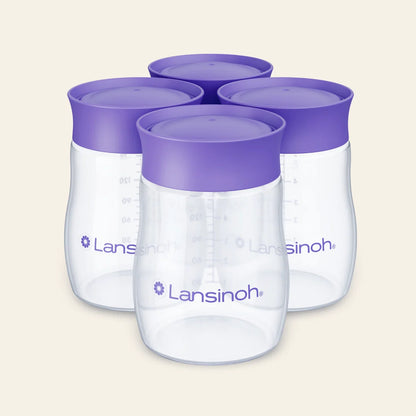 Lansinoh Breastmilk Storage Bottles – Shishe për Ruajtjen e Qumështit të Gjirit