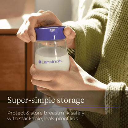 Lansinoh Breastmilk Storage Bottles – Shishe për Ruajtjen e Qumështit të Gjirit