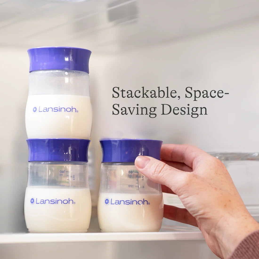 Lansinoh Breastmilk Storage Bottles – Shishe për Ruajtjen e Qumështit të Gjirit