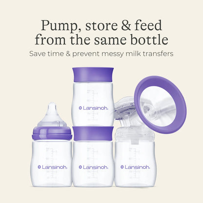 Lansinoh Breastmilk Storage Bottles – Shishe për Ruajtjen e Qumështit të Gjirit