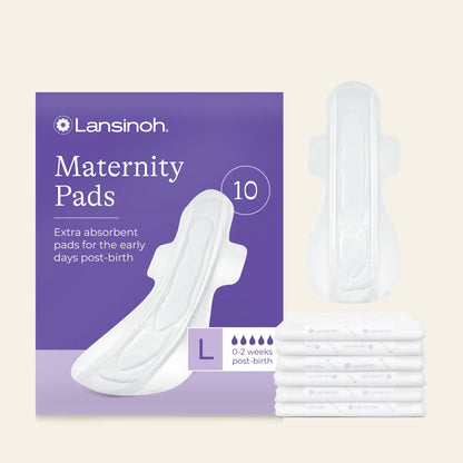 Lansinoh Extra Absorbent Maternity Pads – Peceta Ekstra Absorbuese për 0–2 Javët e Para Pas Lindjes