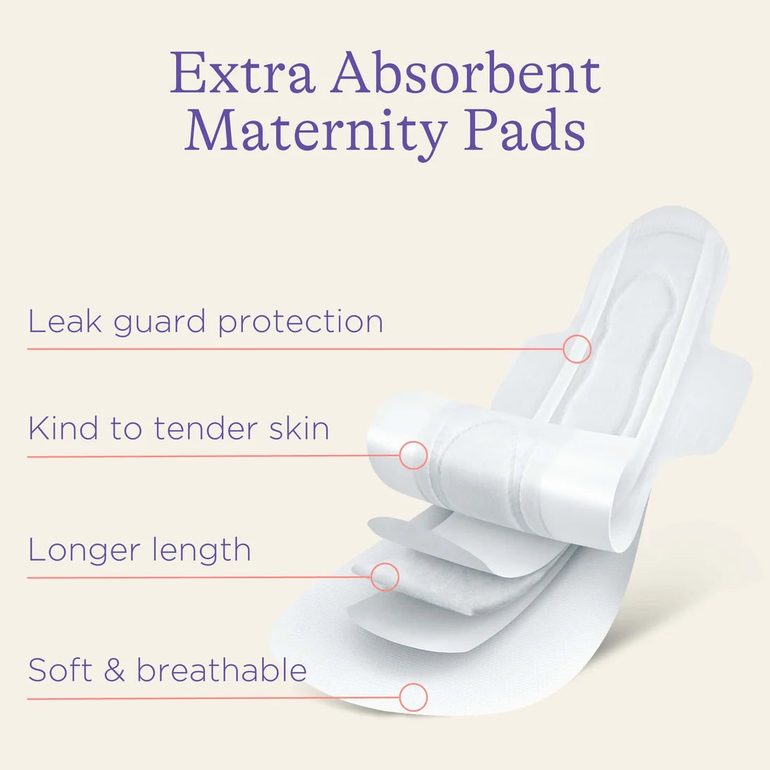 Lansinoh Extra Absorbent Maternity Pads – Peceta Ekstra Absorbuese për 0–2 Javët e Para Pas Lindjes