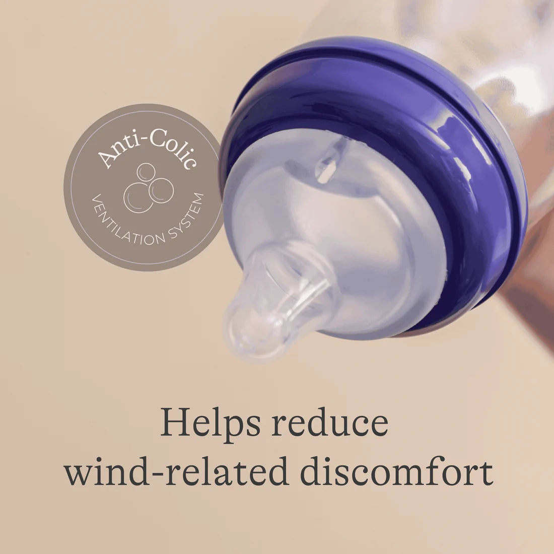 Lansinoh Glass Feeding Bottle 160 ml – Shishe Qelqi Anti-Colic