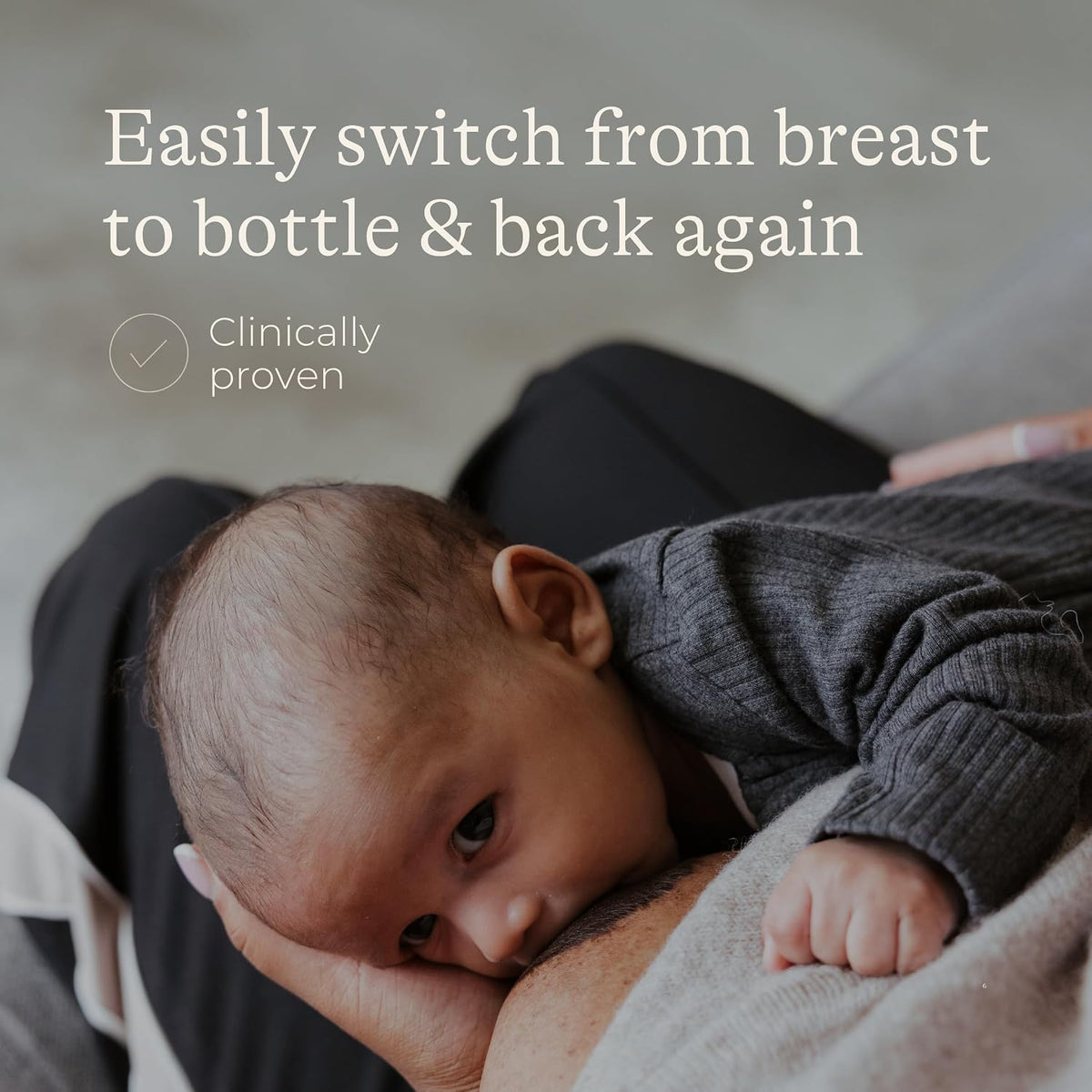 Lansinoh Glass Feeding Bottle 160 ml – Shishe Qelqi Anti-Colic